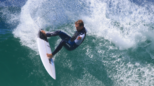 Byron Bay Surf Hire - Kieren Perrow at Tallows Beach