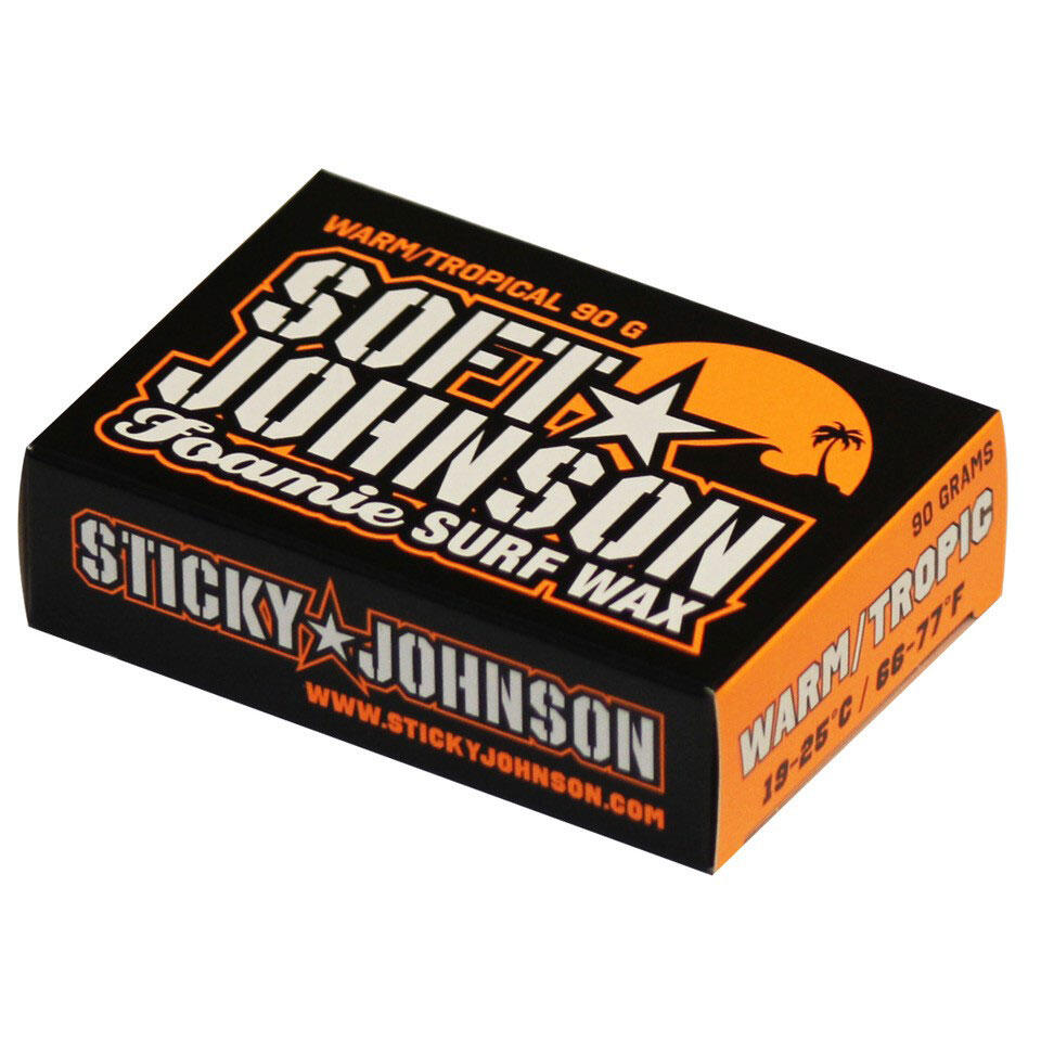 Sticky Johnson Surf Wax Warm Boards In The Bay