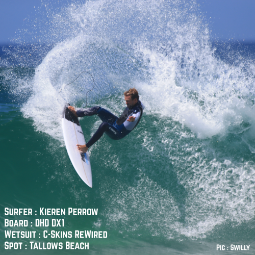 Byron Bay Surf Hire - Kieren Perrow at Tallows Beach