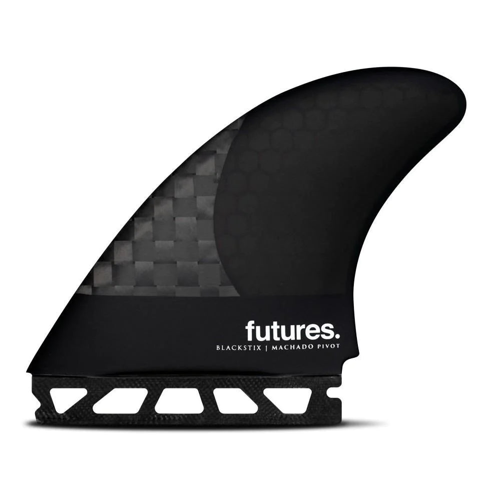 Futures Fins Rob Machado Blackstix Thruster Set Boards In The Bay