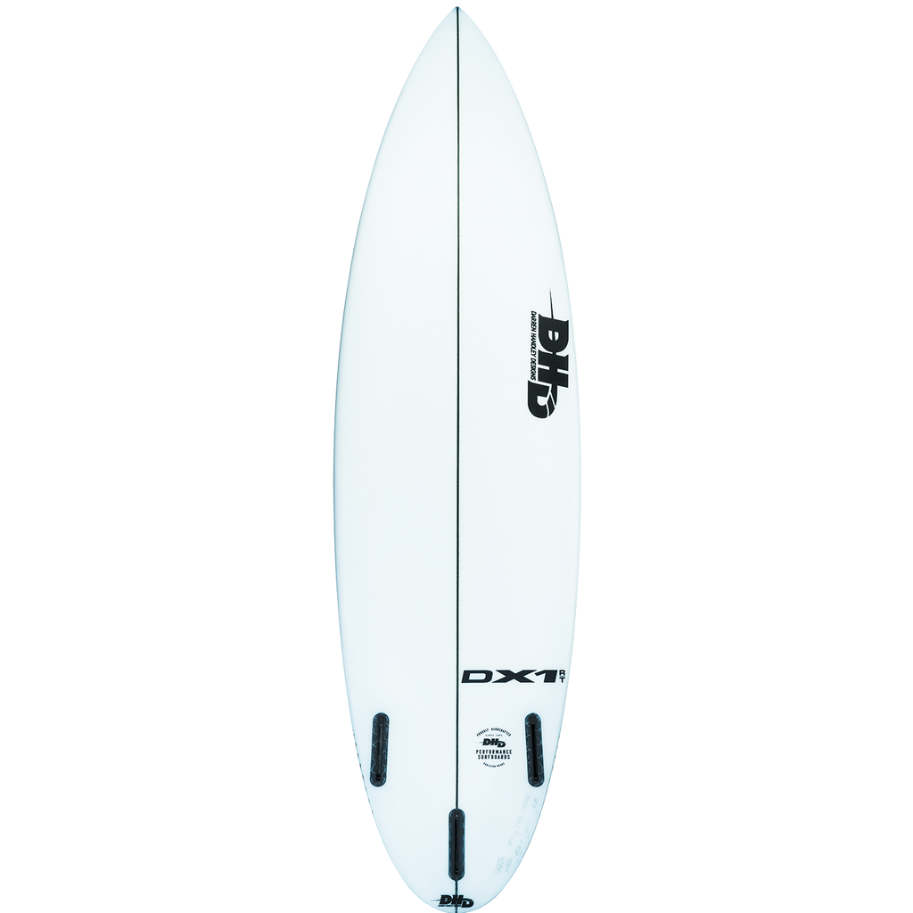 DHD DX1 Round Tail Surfboard Bottom